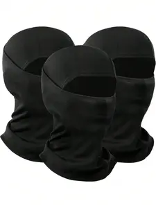 3Pcs Balaclava Headwear Ski Mask Full Face Cover for Men and Women Breathable Full Face Mask for Skiing Outdoor Sports