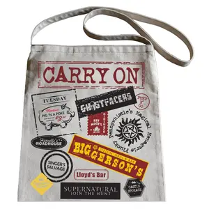 Supernatural Carry On Journal Tote Bag