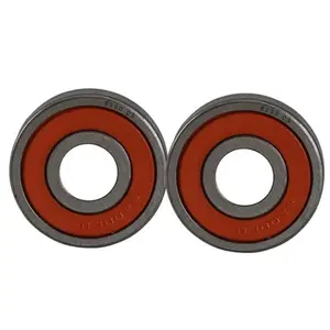 A Pair 6202RS C3 Metal Shielded Deep Groove Ball Bearing C Drum Core Front and Rear Wheel Bearings for Off-Road Motorcycle Motocross Enduro Motos Dirt Bike Mini Pit Monkey Bike Trail