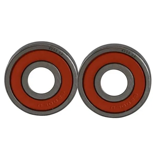 A Pair 6202RS C3 Metal Shielded Deep Groove Ball Bearing C Drum Core Front and Rear Wheel Bearings for Off-Road Motorcycle Motocross Enduro Motos Dirt Bike Mini Pit Monkey Bike Trail