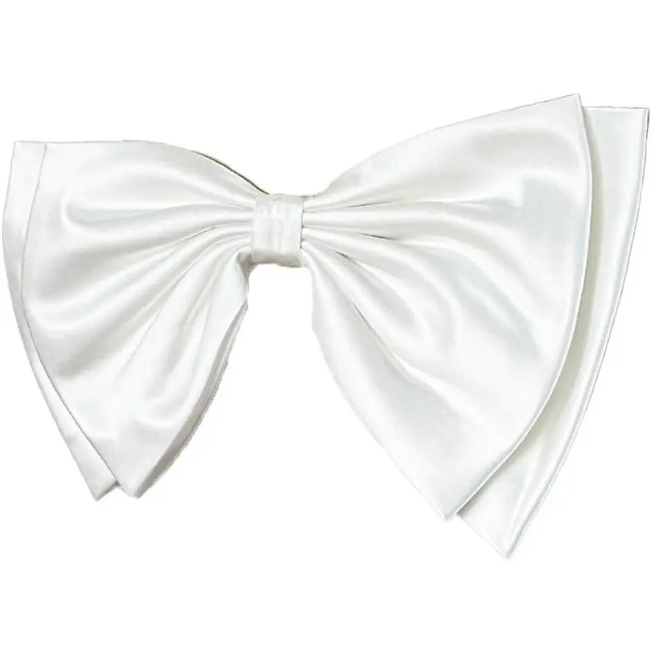 Add  Bow for Wedding Dress Decoration Detachable Satin Bowknot