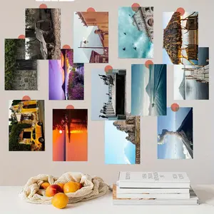 Guatemala Inspired Postcard, 24pcs/set 4x6 Inch Postcard, Bulk Minimalist Cards for Students, Home Decor & Travel Keepsakes