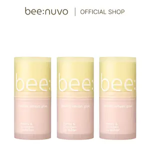 beenuvo Honey & Collagen Lip Butter Trio – 3-Pack Deep Moisture Lip Balm | 13g Each