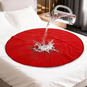 Blanket for Bed, Portable  & Stain-Resistant Throw with Storage Bag, Washable Bed and Sofa Protector Mat,Travel Friendly,Presents Gifts for Women Couples,Red,.2''x47.2''