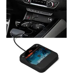 Portable  CD Player with USB/AUX Port,External CD Player Compatible with  Radio Stereo, Laptop, TV, ,Universal for  with Adapter (Black)
