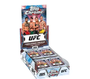 2025 TOPPS CHROME UFC HOBBY BOX