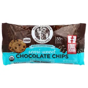 Equal Exchange Organic, Chocolate Chips, Semi-Sweet, 55% Cacao, 10 oz (283.5 g)