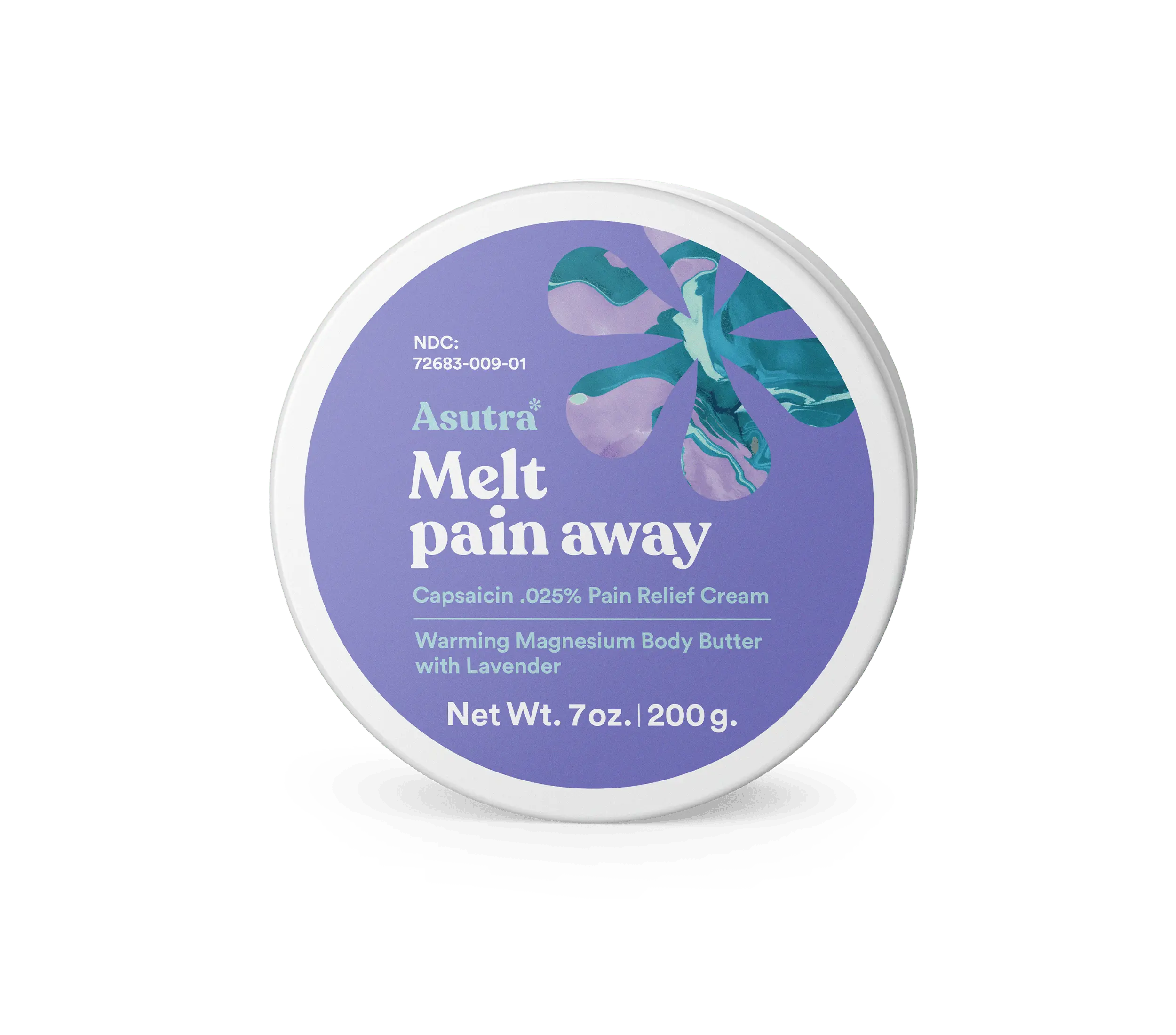 Melt Pain Away Magnesium & Capsaicin Pain Treatment Balm, Lavender