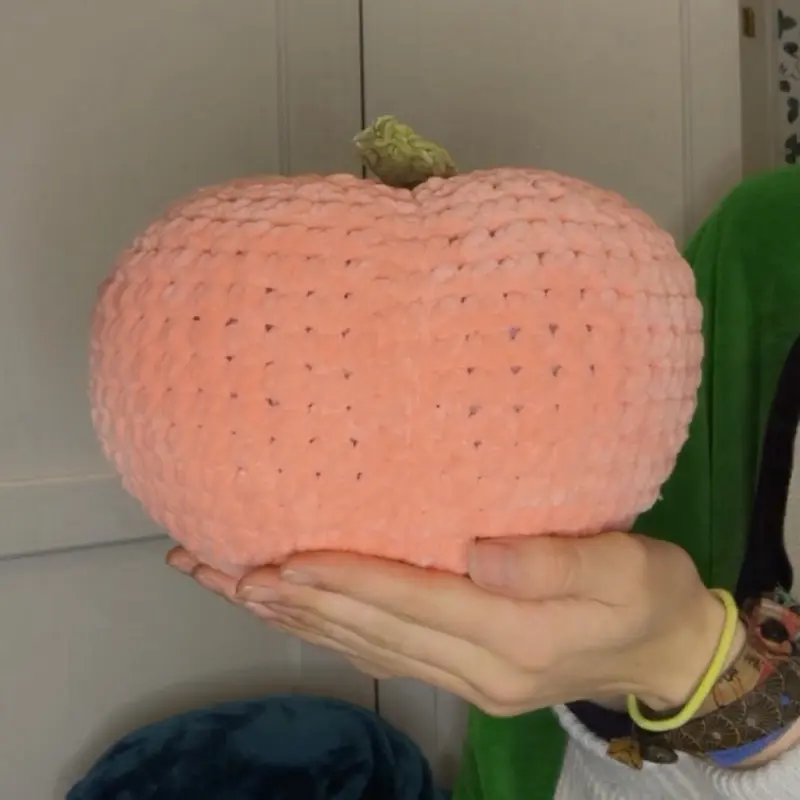Peach pillow