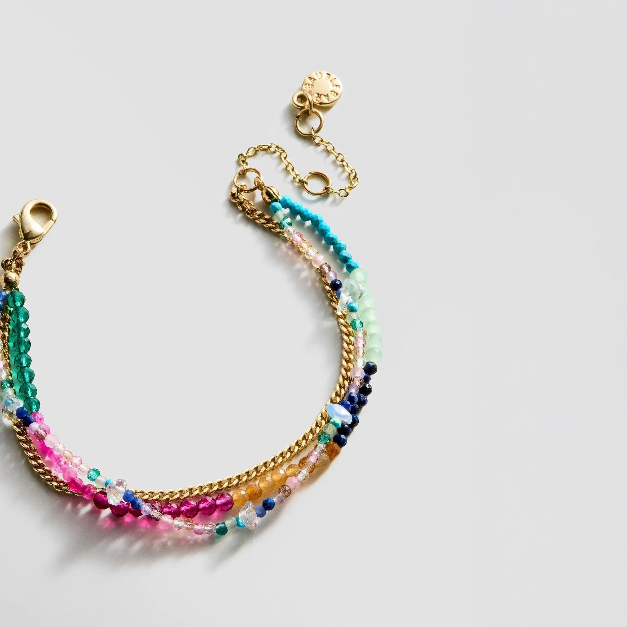 Rowan Semi-Precious Layered Bracelet - Santorini