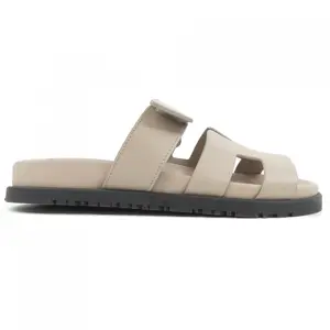 Pre-owned HERMÈS Calfskin Small Leather Goods Hermes CHYPRE Calf Leather Sandals