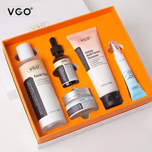VGO Skincare 5-Step Set — Gentle Daily Routine for Hydrated Skin