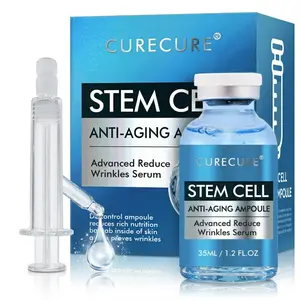 Stem Cell Anti-Aging Ampoule Serum – Advanced Wrinkle-Smoothing Treatment for Fine Lines & Dullness – Deep Hydration for a Supple, Youthful Glow – Lightweight Daily Face Serum – 35ml / 1.2 FL.OZ