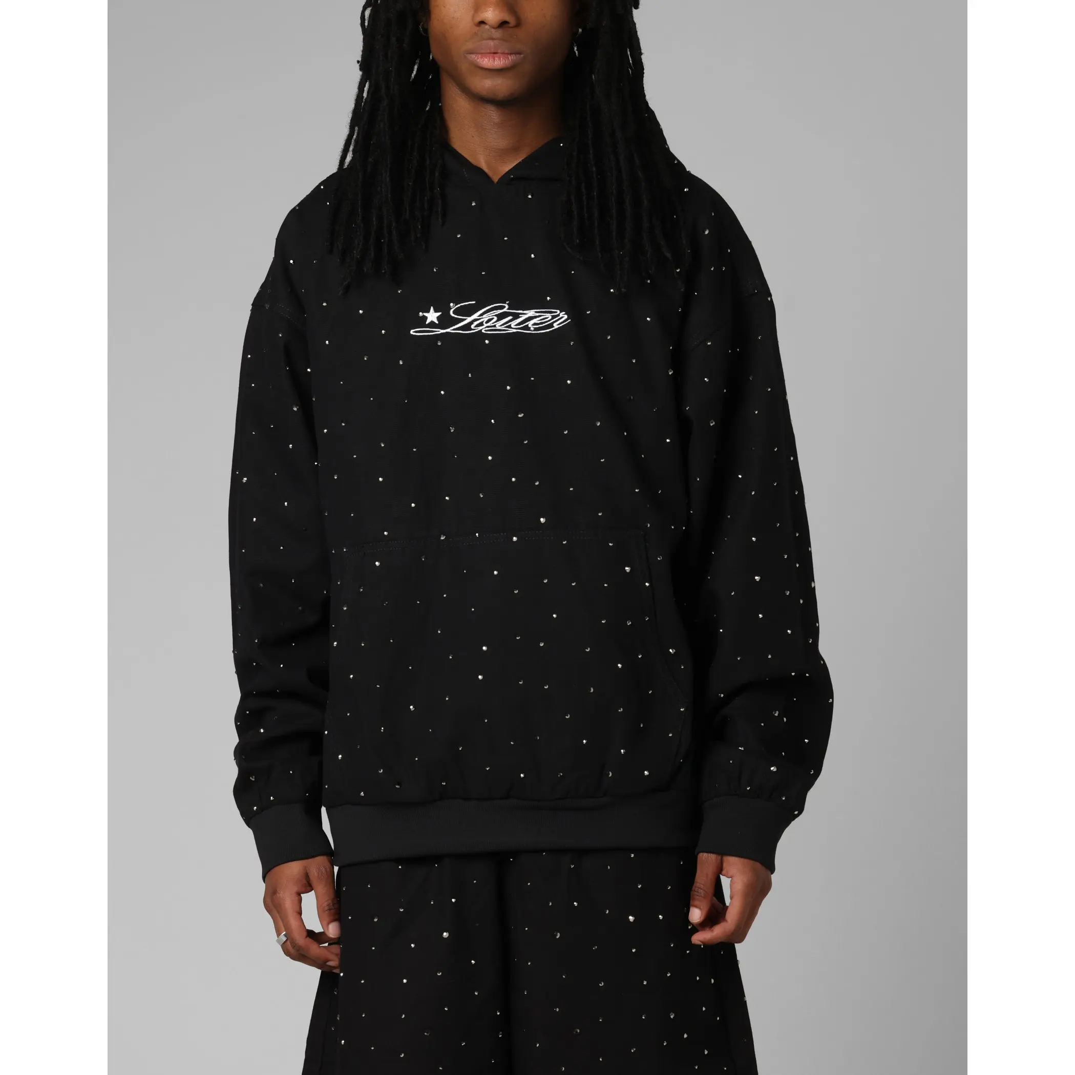 Loiter Hail Storm Premium Hoodie Black