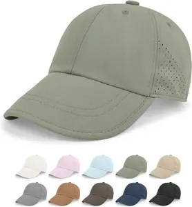 Rosoz Unisex Classic Baseball Cap Vintage UPF 50+ Soft Unstructured Adjustable Foldable Travel Men Women Dad Hat