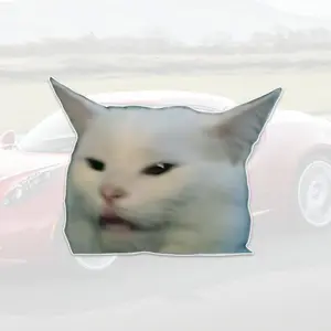 Funny Cat Pattern Car Sticker, Car Exterior Decal, Car Decals, Vinyl Sticker for Car Windows, Bumpers, Truck, Motorcycle, Skateboard, Laptops, Sticker for Cars, Car Decorative Sticker