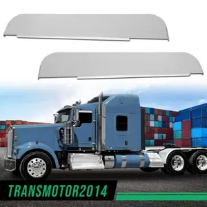 CROSSDESIGN Fit For Kenworth T600 T660 T800 W900 5" Chop Top Door Trim Car sun visor Car Truck accessories CROSSDESIGN Fit For Kenworth T600 T660 T800 W900 5" Chop Top Door Trim Car sun visor Car Truck accessories