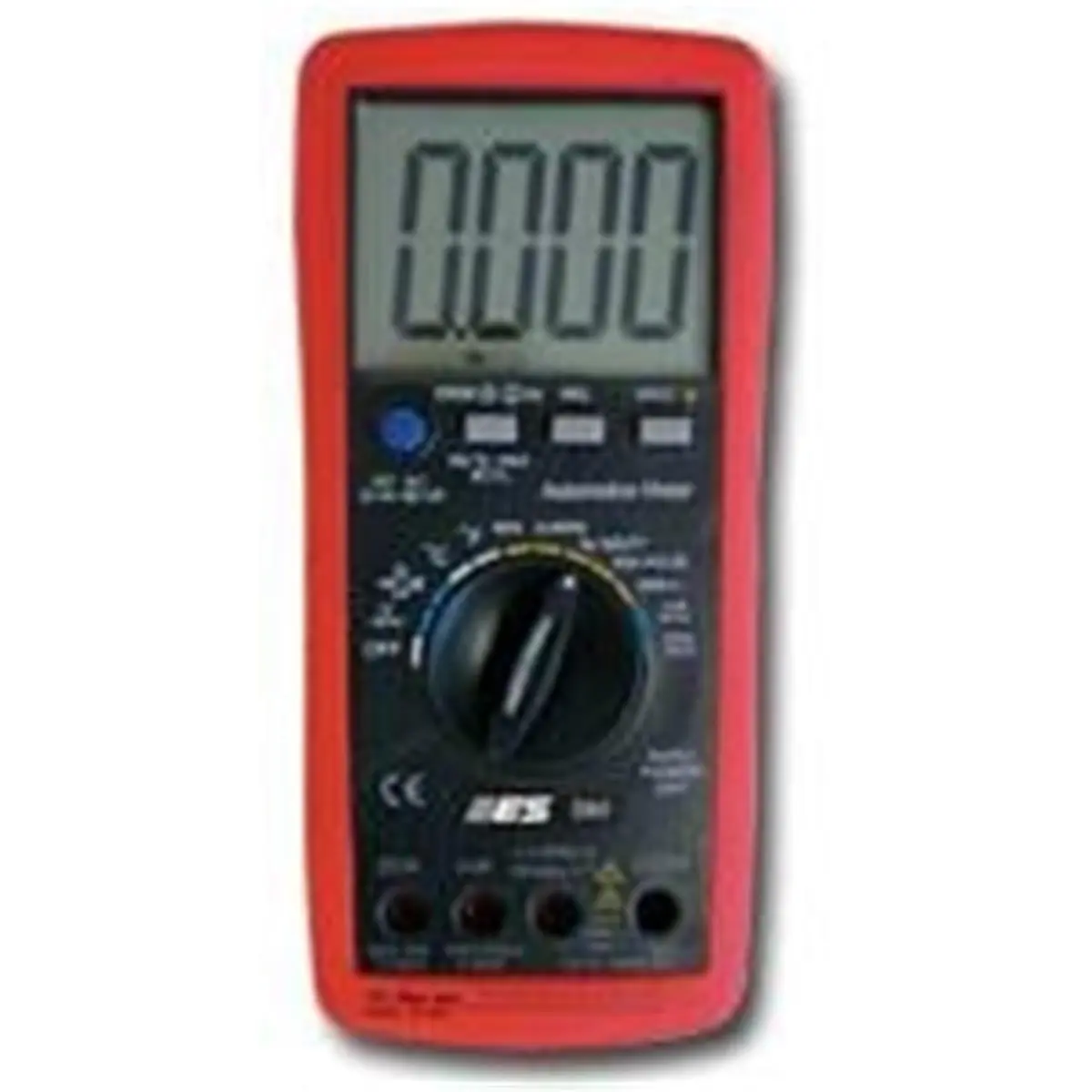 212 MAIN Professional Automotive Auto-Ranging Multimeter with Dual Fuses, Protective Boot, and Test Leads