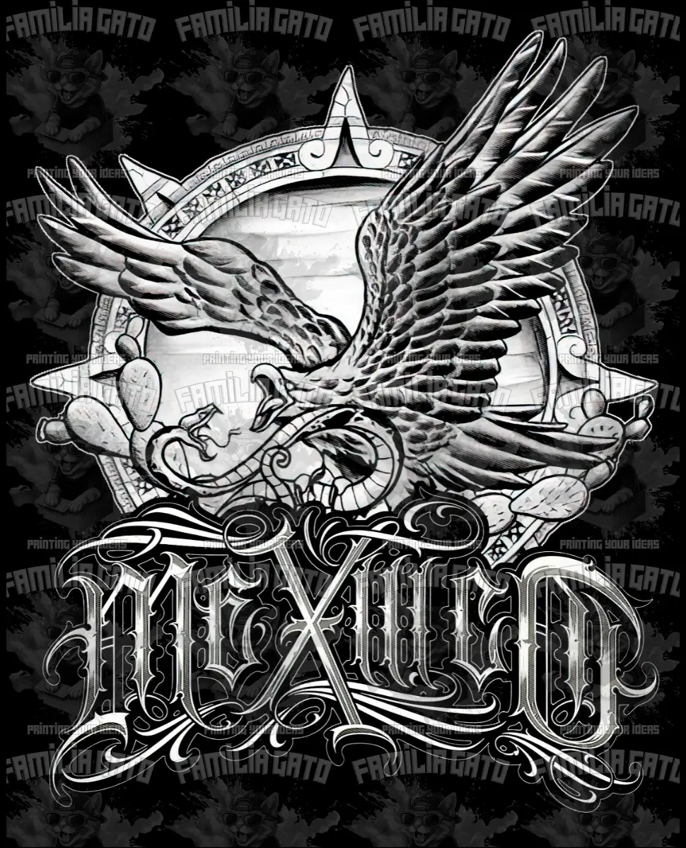 Mayan Design #3 DTF Transfer