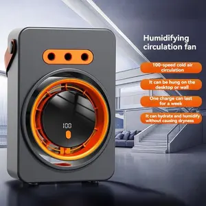 USB Rechargeable Desktop Fan, Portable Electric Fan for Home & Office, Compact Cooling Solution, Energy Efficient Design