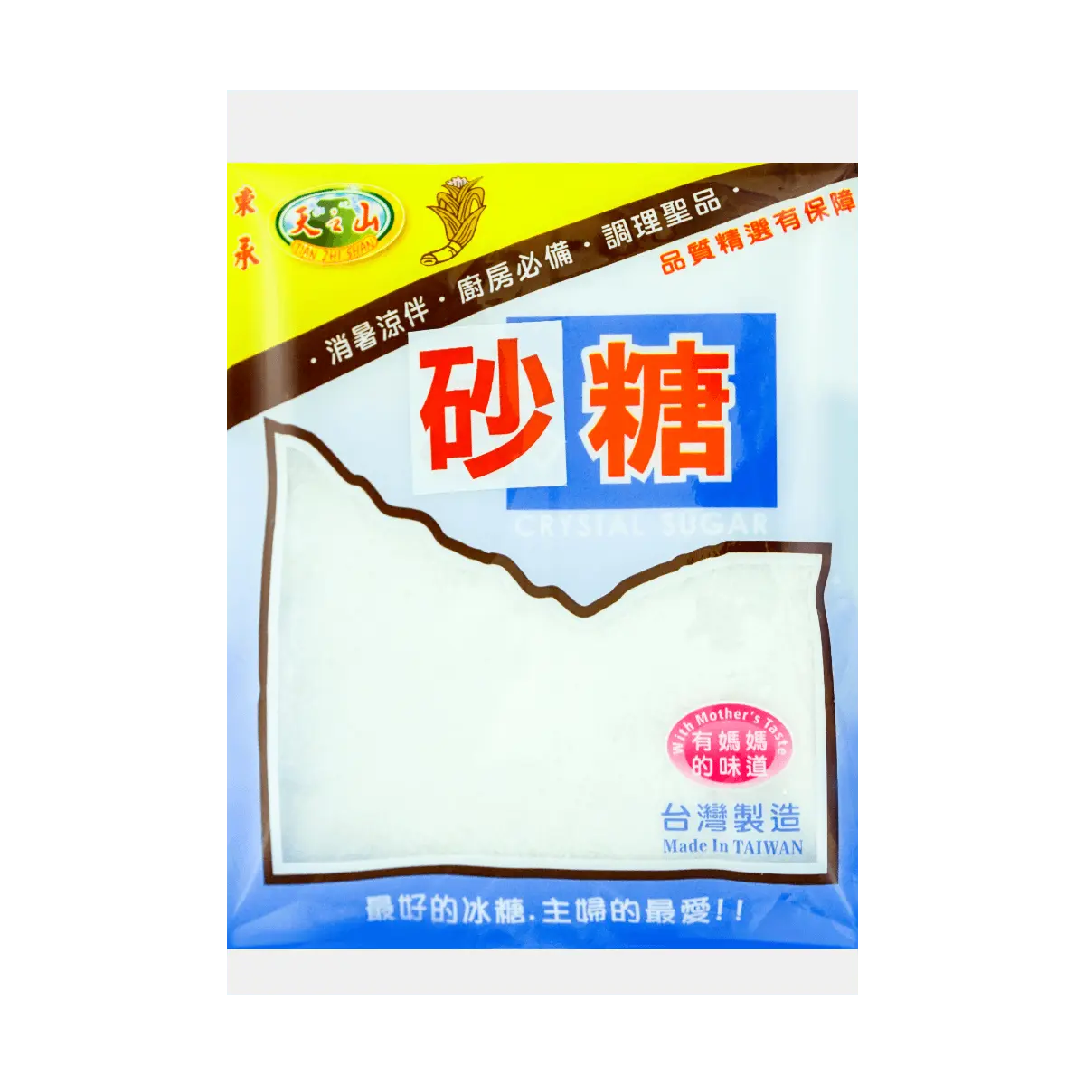 TIANZHISHAN White Granulated Sugar 300g - Pure Cane Sugar for Baking, Cooking & Sweetening