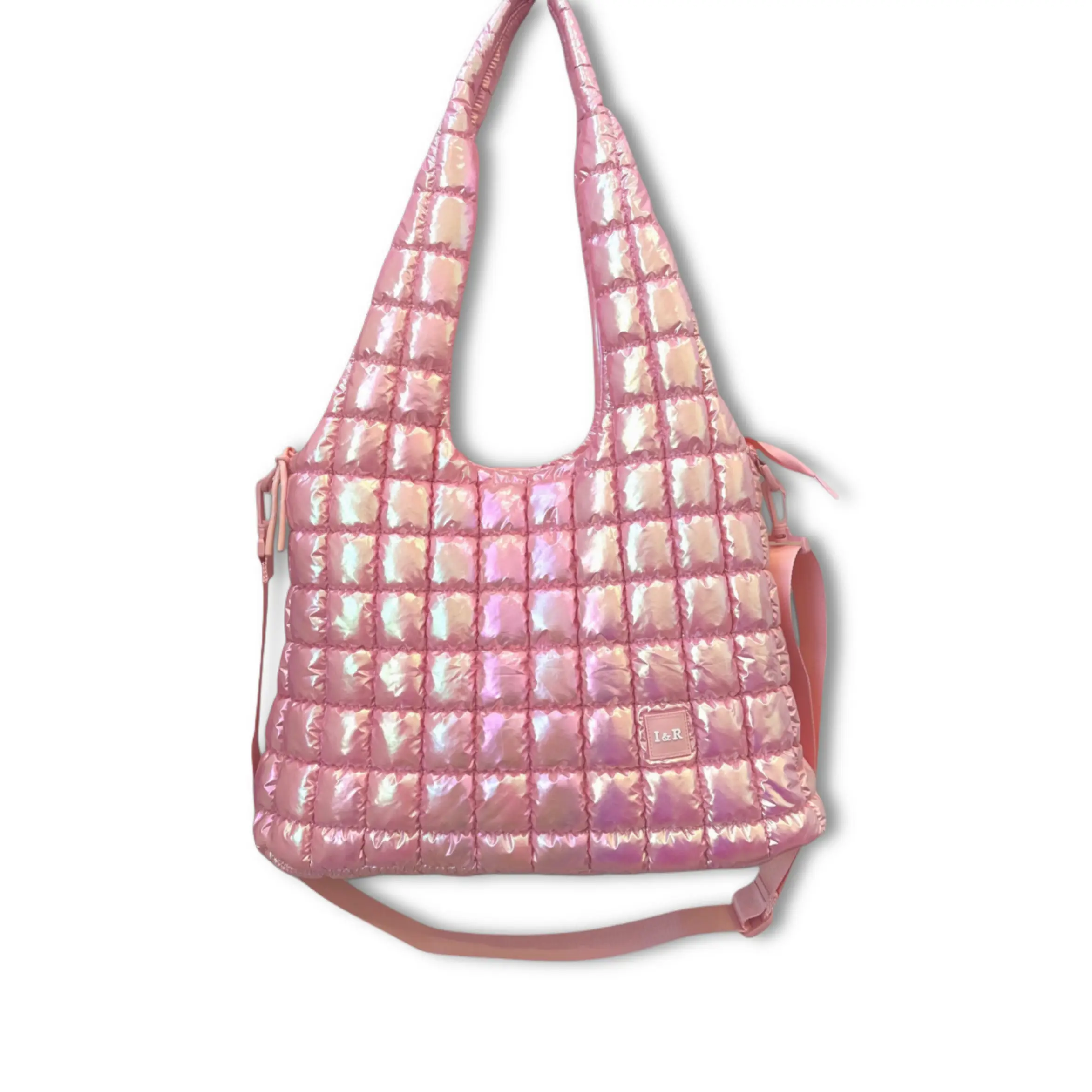 Iris Puff Galaxy Hobo - Shiny and Stylish Bag (#24239) By Iris & Rainbow