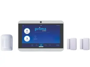 Prima by Napco Security The All In One Smart Panel with revolutionary 5-minute installation for Security/Fire/Video & Automation; self healing WI-FI for Video and Doorbell AI