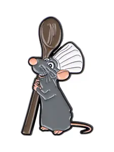 Mouse Enamel Brooch Pin, Zinc Alloy Collar Pin, Durable Metal Pins, Versatile Fashion Accessory for Sweaters Hats Backpacks, Perfect Gift for Friends