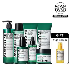 [SOME BY MI] AHA BHA PHA Total Exfoliating Set – Complete Pore, Sebum Control and Clear Skin Renewal Routine – Korean Skin Care