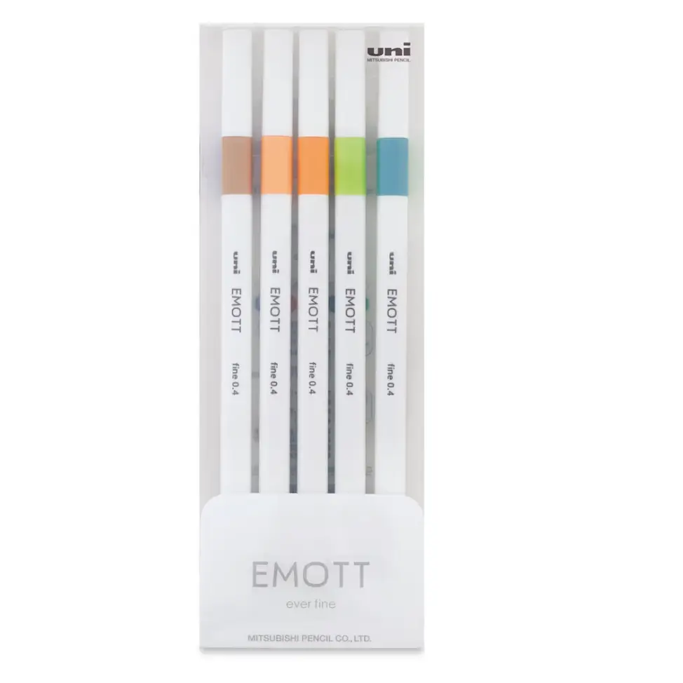 Fine Tip Pens Set of 5