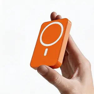 5000mAh magnetic charging battery, Magsafe wireless fastcharging technology, suitable for iPhone 17/16/15/14/13/12series, small and portable mobile power bank
