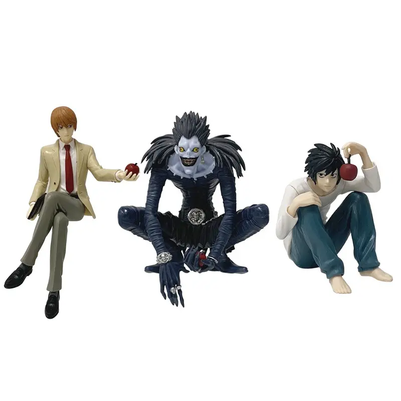 "L" Sitting Pose Figure – Light Yagami, Misa Amane, Rem, and Ryuk Collectible Statues/Models