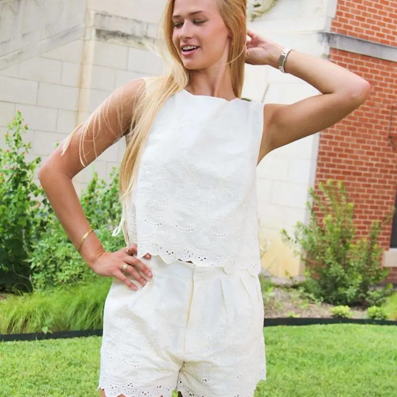 Lainey Lace Ivory Set