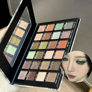 HERORANGE 24-Shade Matte Face Palette Long-Wearing & Water-Resistant A versatile palette with silky-smooth eyeshadow, blush, and highlighter. Easy to blend for natural, stunning matte makeup looks. Cosmetic