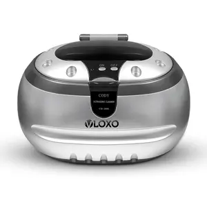 VLOXO CD-2800 Ultrasonic Jewelry Cleaner 600ML –42kHz  Professional Ultrasonic Cleaner Machine for Jewelry, Rings, Glasses, Dentures, Retainers, Watches, Razors | Stainless Steel Tank Deep Cleaning