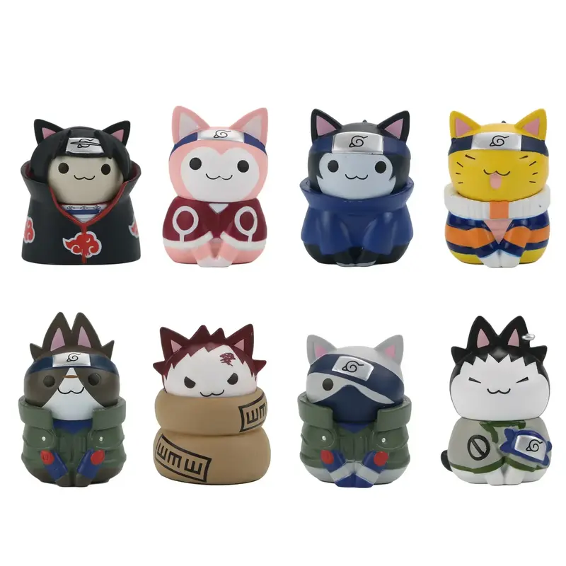 Anime Figure Blind Box 12 PCS Set Random Character Collectible Toys ...