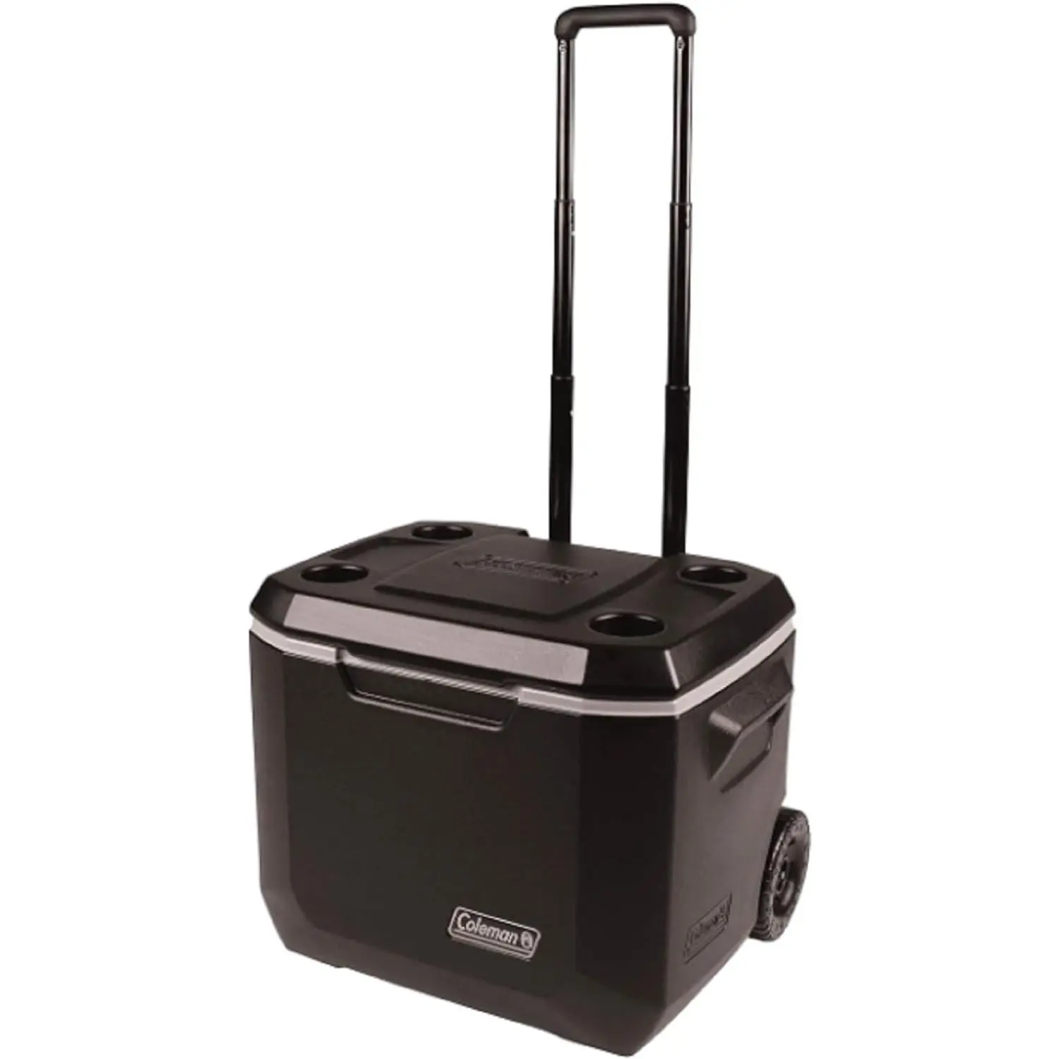 50qt Wheeled Cooler – Keeps Ice for 5 Days, Portable Rolling Chiller