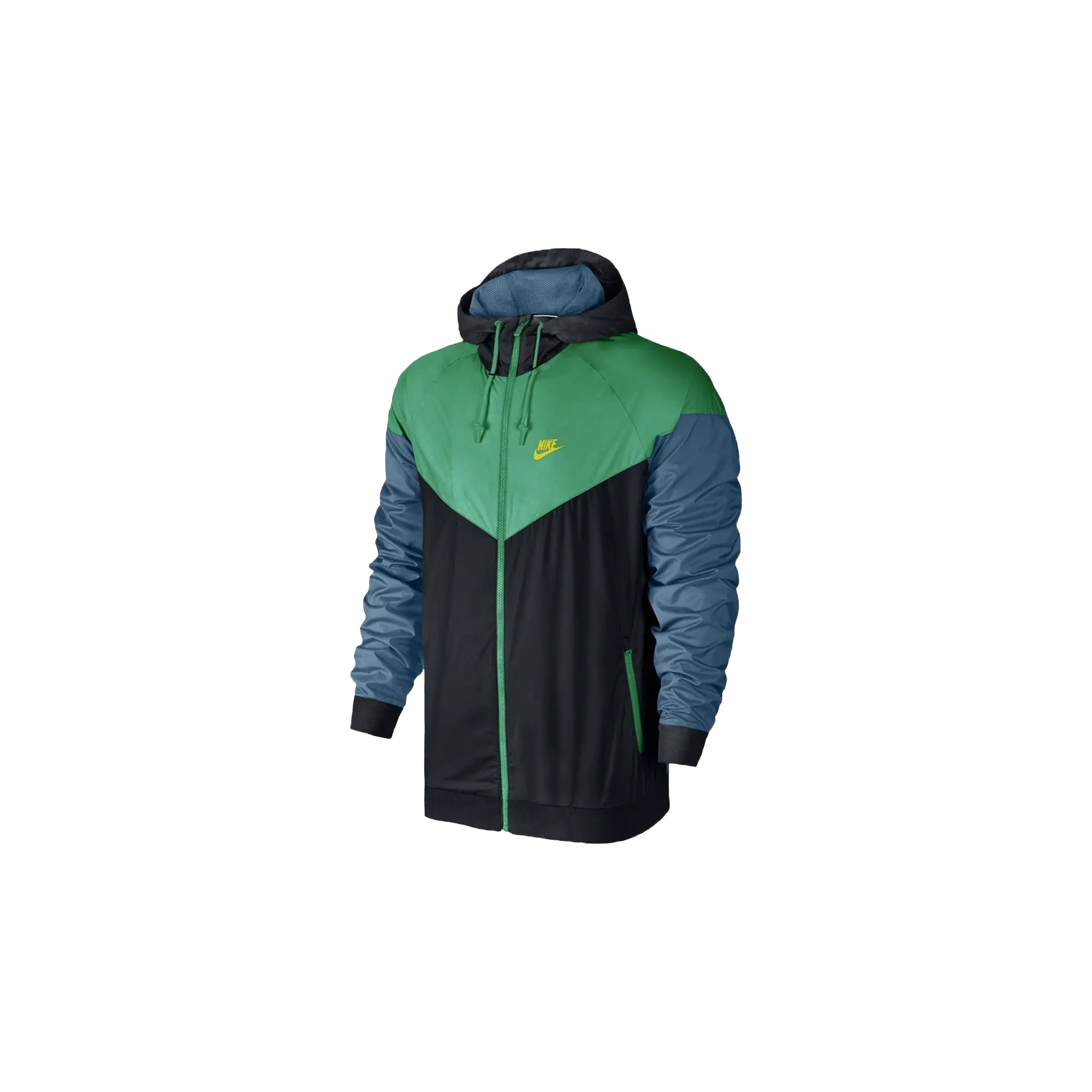 Sportswear Windrunner Jacket "Black / Stadium Green / Electrolime" 727324 011