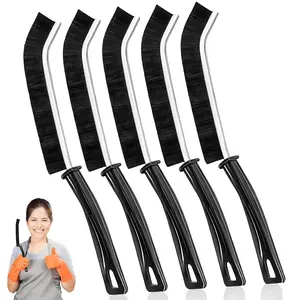 Crevice Cleaning Brush,New Multifunctional Cleaning Brush Tool,  Household Cleaning Brushes, Gap Cleaning Brushes for Toilet, Bathrooms, Kitchens, Bathtub, Sink, Windows，5pcs