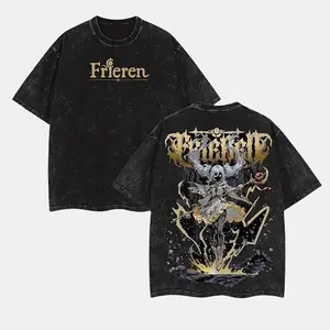 valentine shirts Retro Vintage Limited "Frieren: Beyond Journey's End" Elf Double Printed Vintage