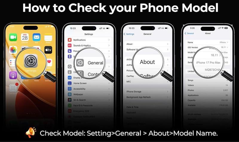 Case for iPhone 17 16 15 Pro Max 17 Air Plus with Slide Camera Lens Protection Cover, 360° Rotating Ring Kickstand, MagSafe Magnetic Holder, Military Grade Shockproof Protective Phone Cover