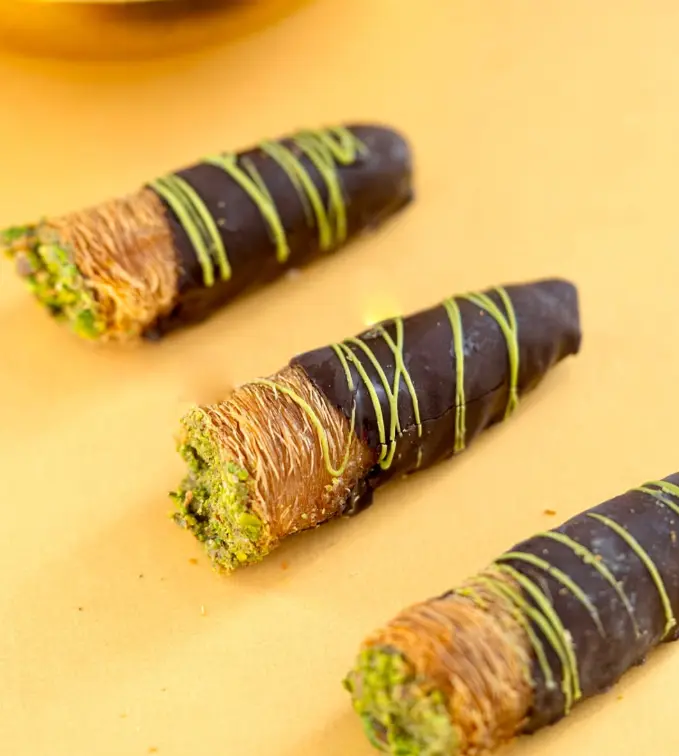 Dubai Chocolate Pistachio Cone
