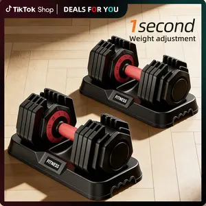 Adjustable weight dumbbells for men and women; universal fitness dumbbells, home fitness equipment, good grip, no slipping