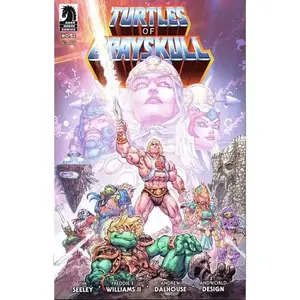 Masters of the Universe x Teenage Mutant Ninja Turtles: Turtles of Grayskull #2 Regular Cover A by Freddie E Williams II (Collectible Comic Book)
