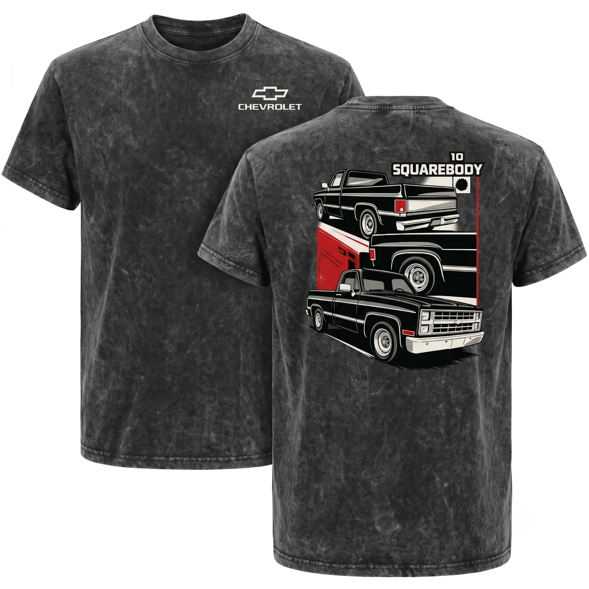 Classic Squarebody Chevy C10 Retro Truck Tee | Must-Have for Car Lovers