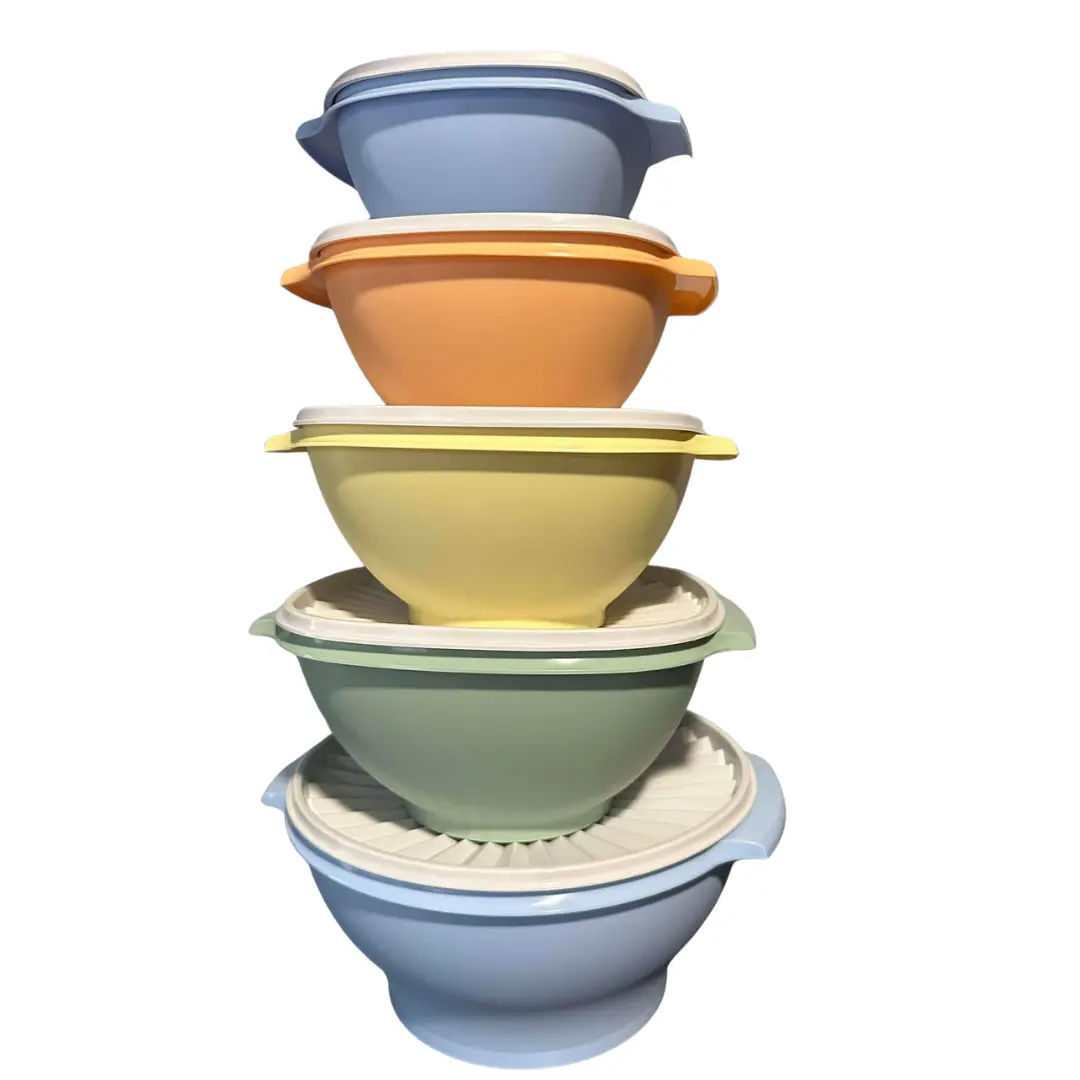 Tupperware Servalier Bowl | 5-Piece Set Tupperware Servalier Bowl | 5-Piece Set