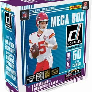 Panini 2025 NFL Donruss Mega Box - Downtown Hunting - Exclusive Optic Rated Rookies Preview - Blue Score Parallels - RIP AND SHIP ONLY!