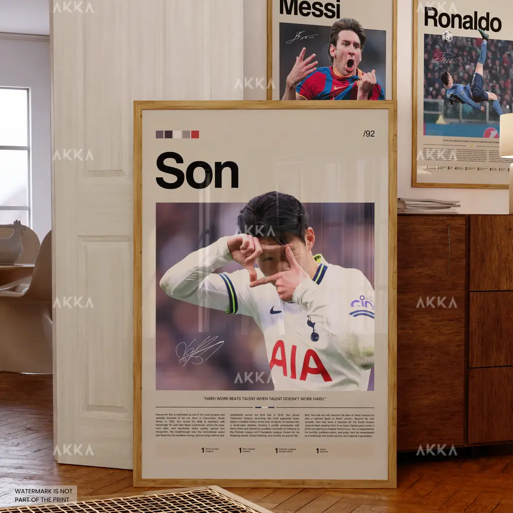 Heung-Min Son - Tottenham Hotspur poster