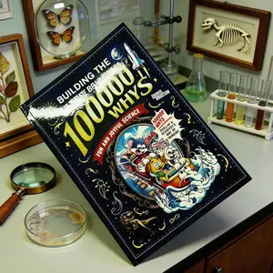 1 Book Why? Original English Edition, Fun Science Educational Picture Book, Early Learning Illustrated Storybook