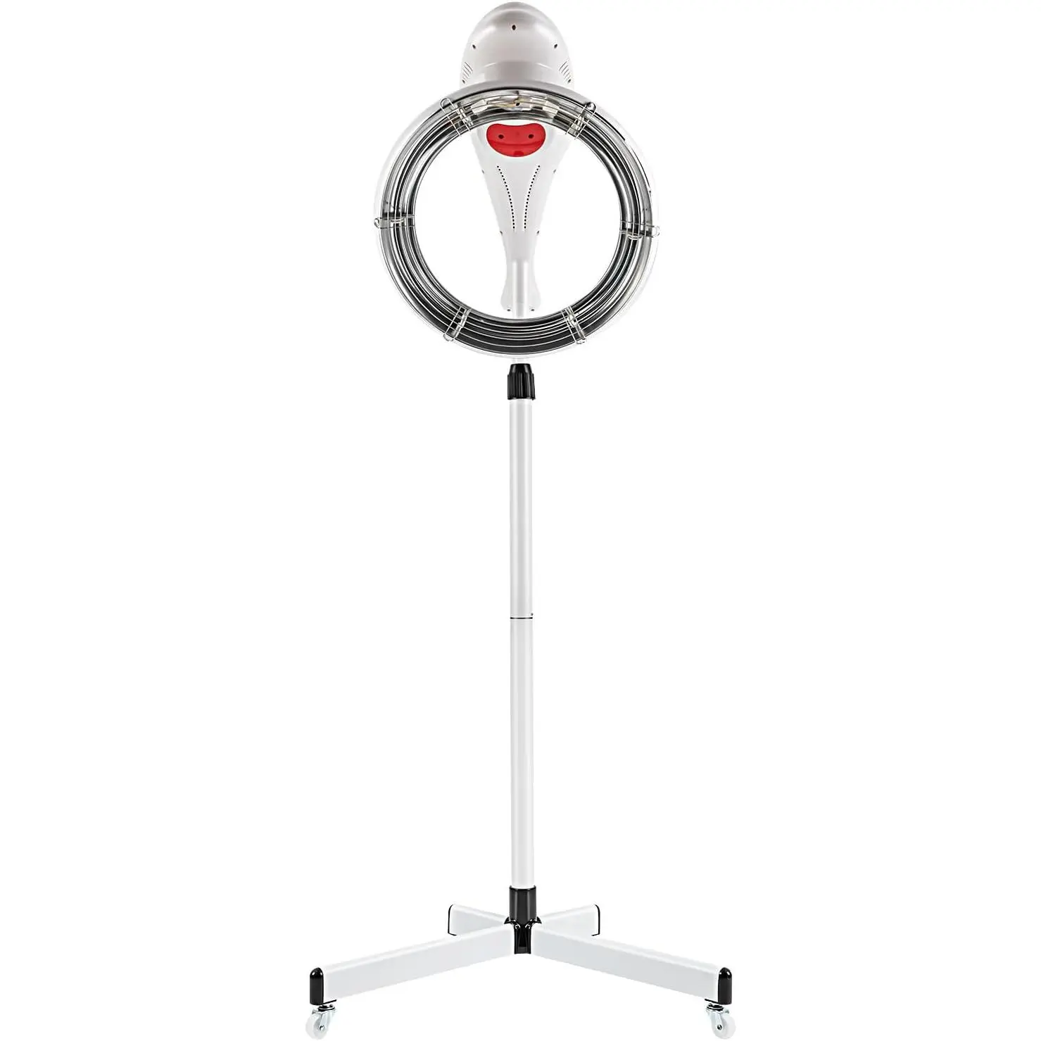 Stand Hair Dryer, Professional Orbiting Rotating Hair Processor Hair Dyeing, Oil Treatment, Hair Drying, Heating, Perm Styling for Salon SPA (White)